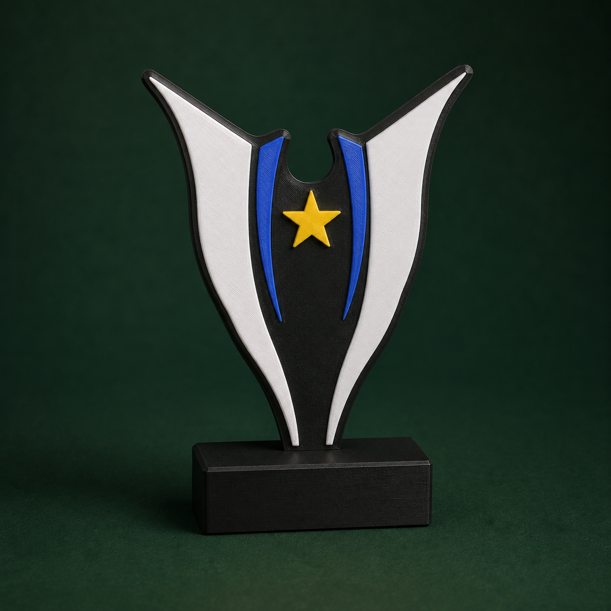 Troféu adaptável personalizado para impressão 3D
