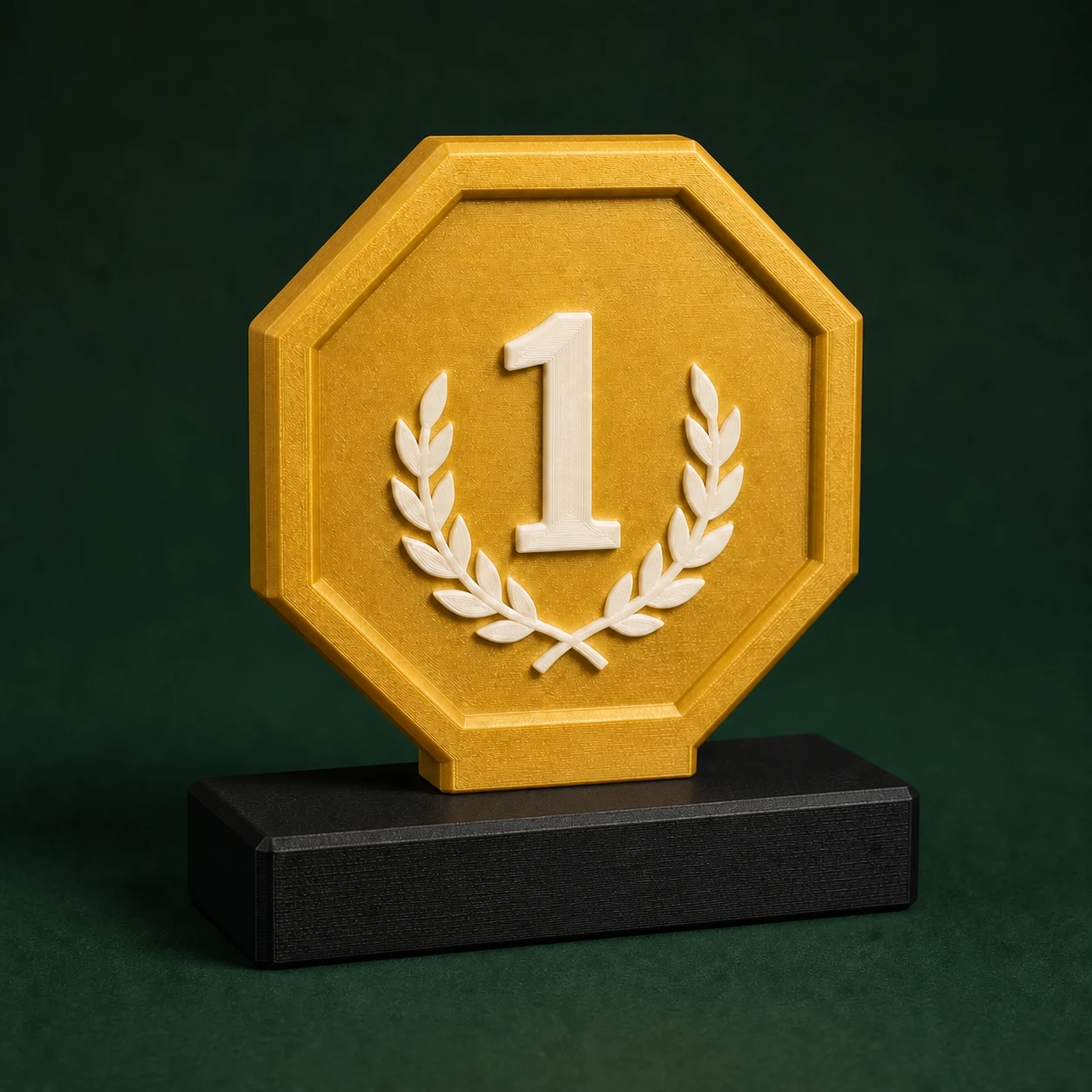 Troféu básico personalizado para impressão 3D