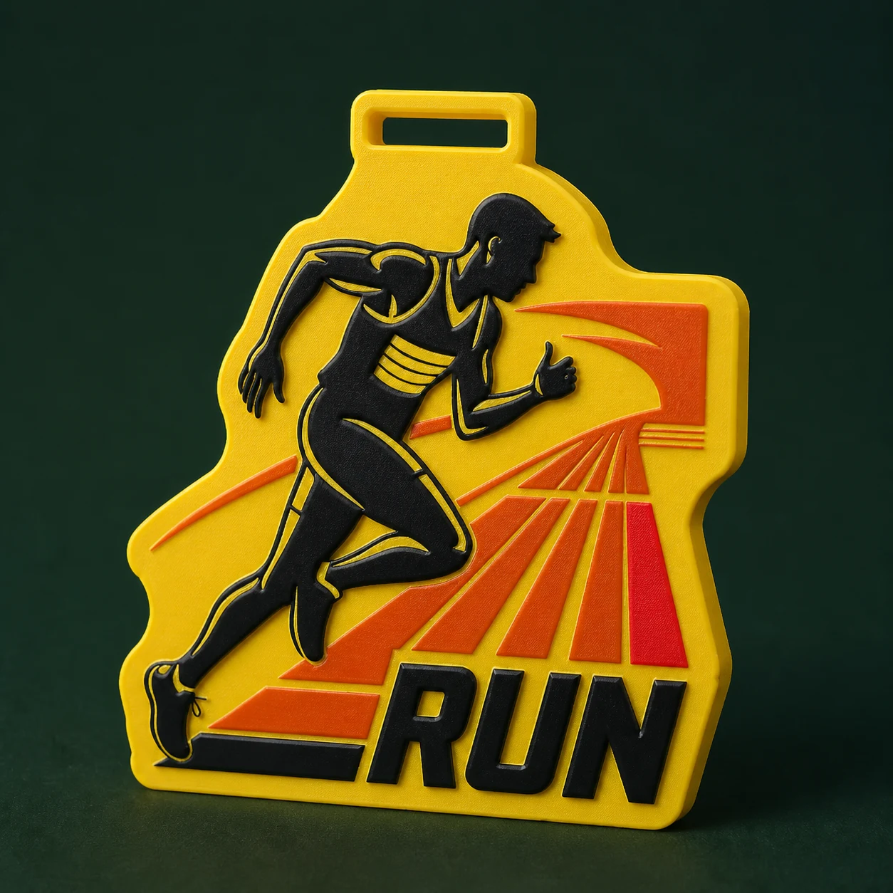 Medalha adaptável personalizado para impressão 3D